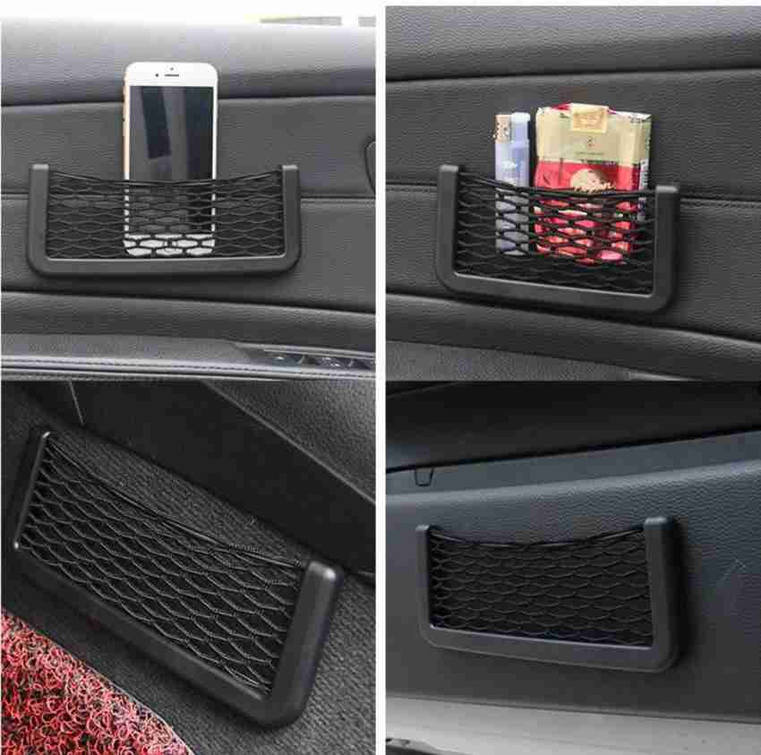 Car Handbag Holder, Car Mesh Organizer Net Pocket Purse/book/phone