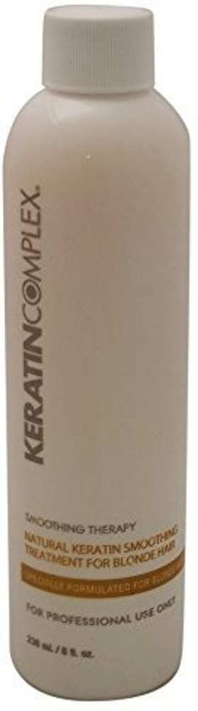 Natural keratin smoothing clearance treatment for blonde hair