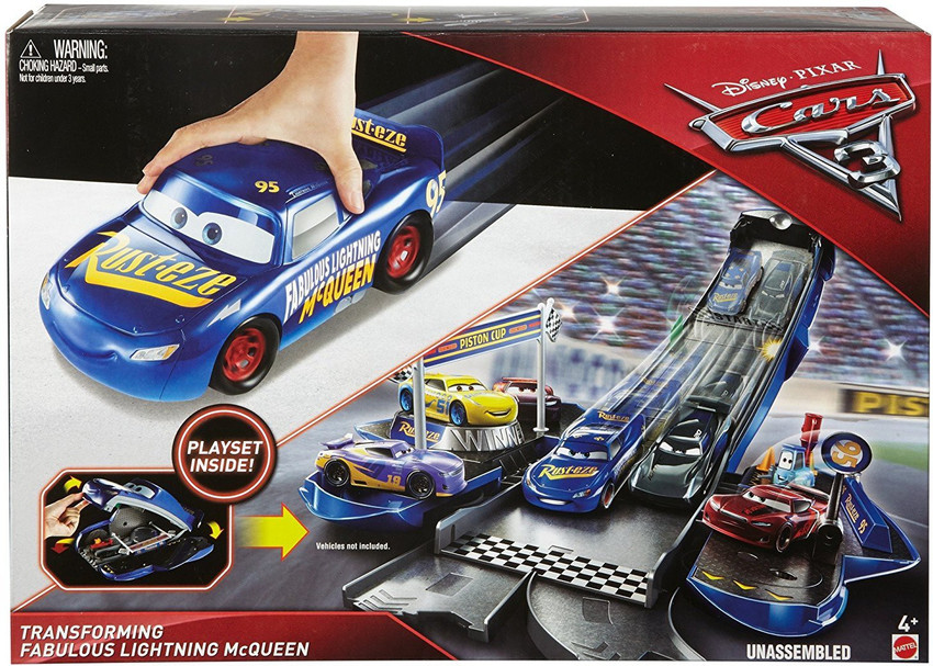 Lightning mcqueen playset store
