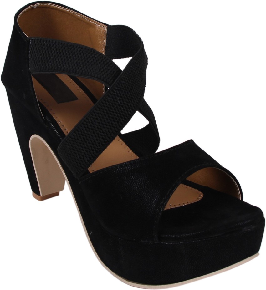 Gomingle Women Black Heels Buy Gomingle Women Black Heels Online