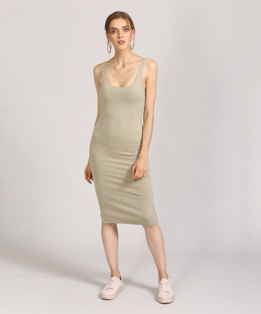 Beige dress cheap forever 21