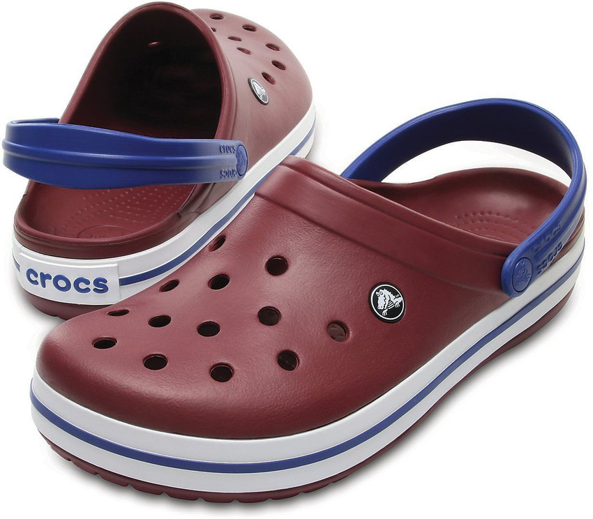 Crocs hot sale maroon colour