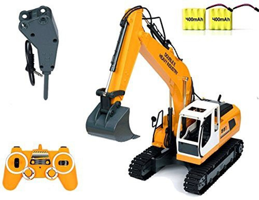 DoubleE RC Excavator Tractor Toy Construction Vehicles 17