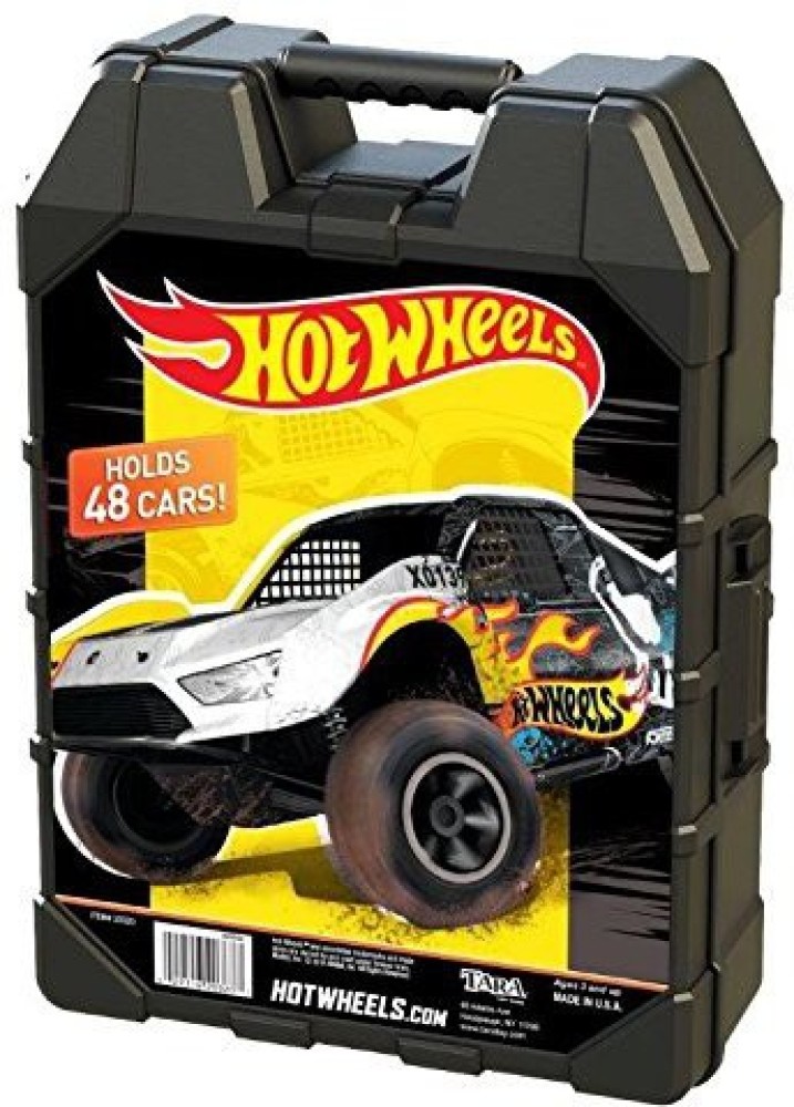 Tara Toys Hot Wheels 48- Car storage Case With Easy Grip Carrying