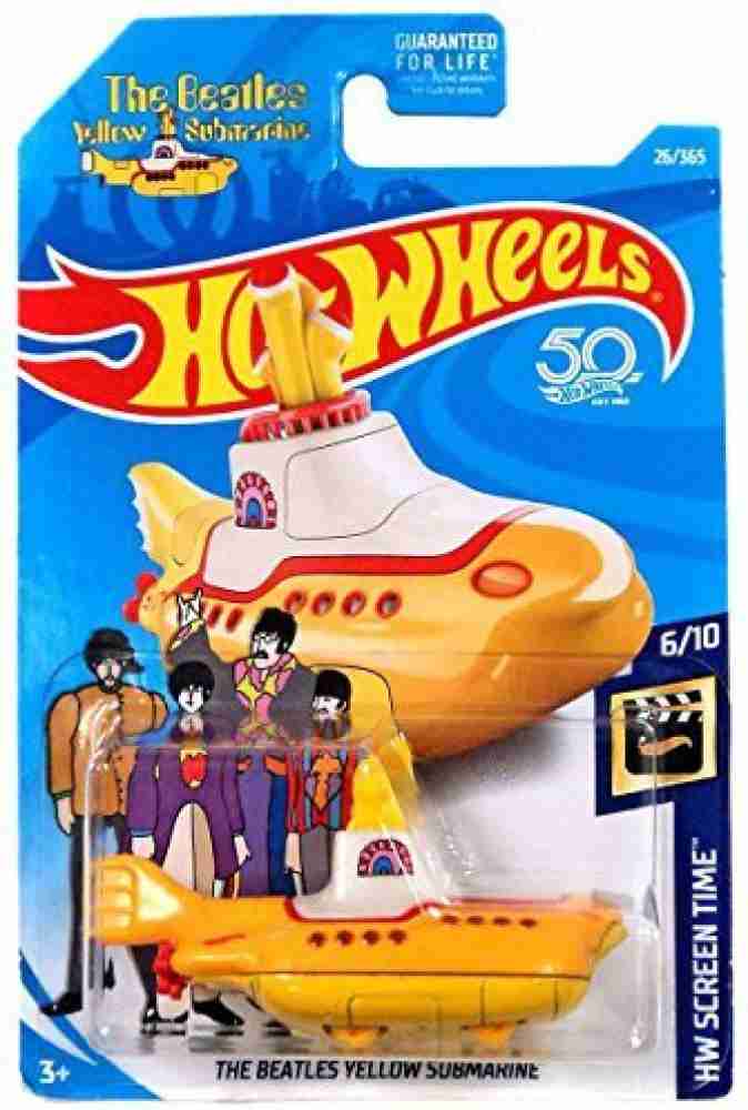 HOT WHEELS 2018 50th Anniversary HW Screen Time The Beatles Yellow