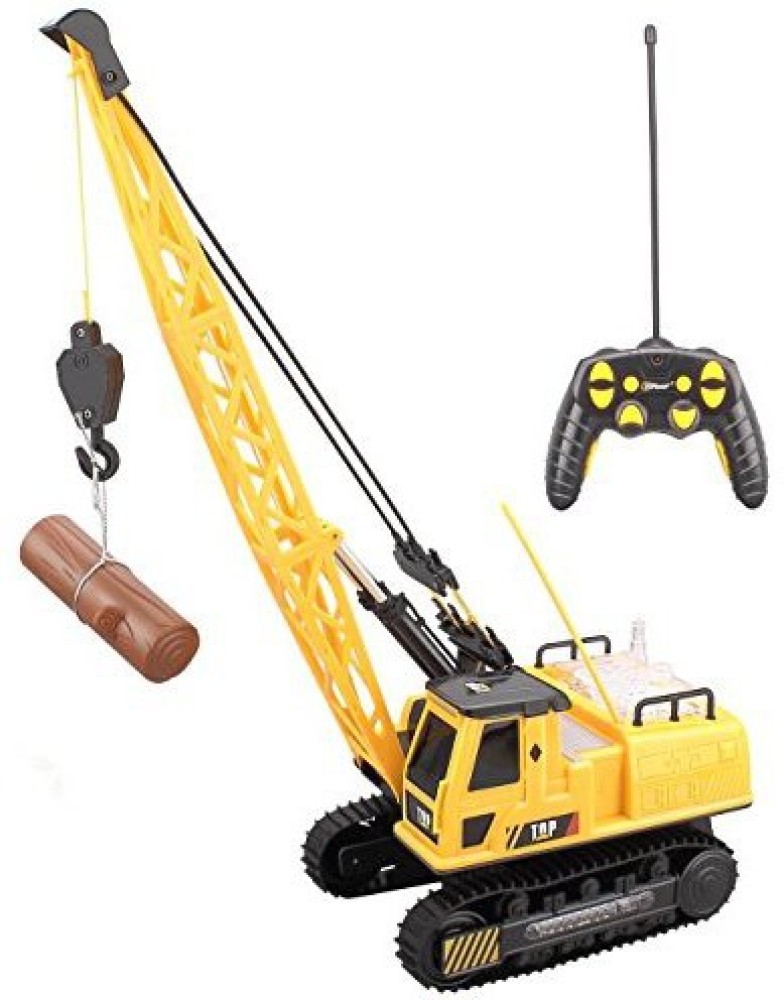 Top Race 12 Channel Remote Control Crane, Battery Powered Radio