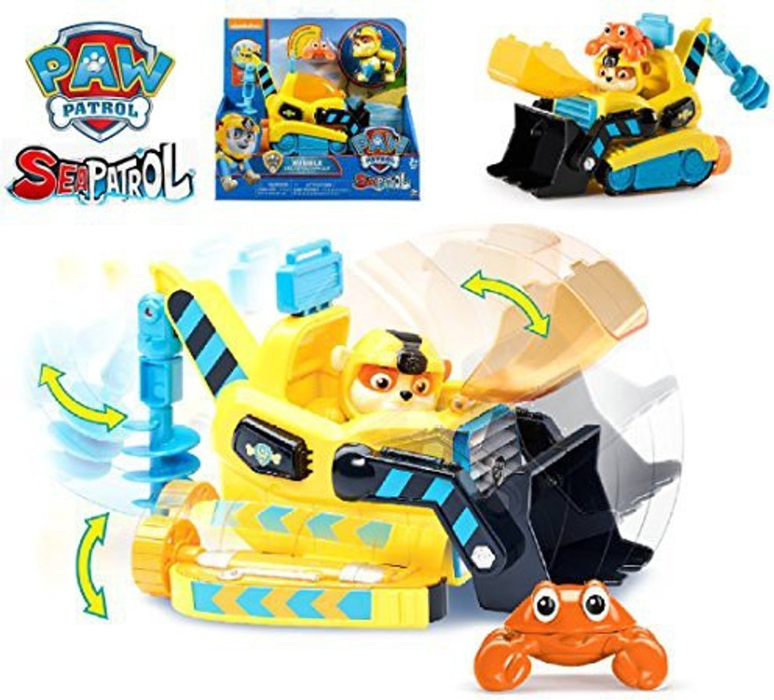 SPIN MASTER PAW Patrol Sea Patrol RUBBLE S Transforming Sea