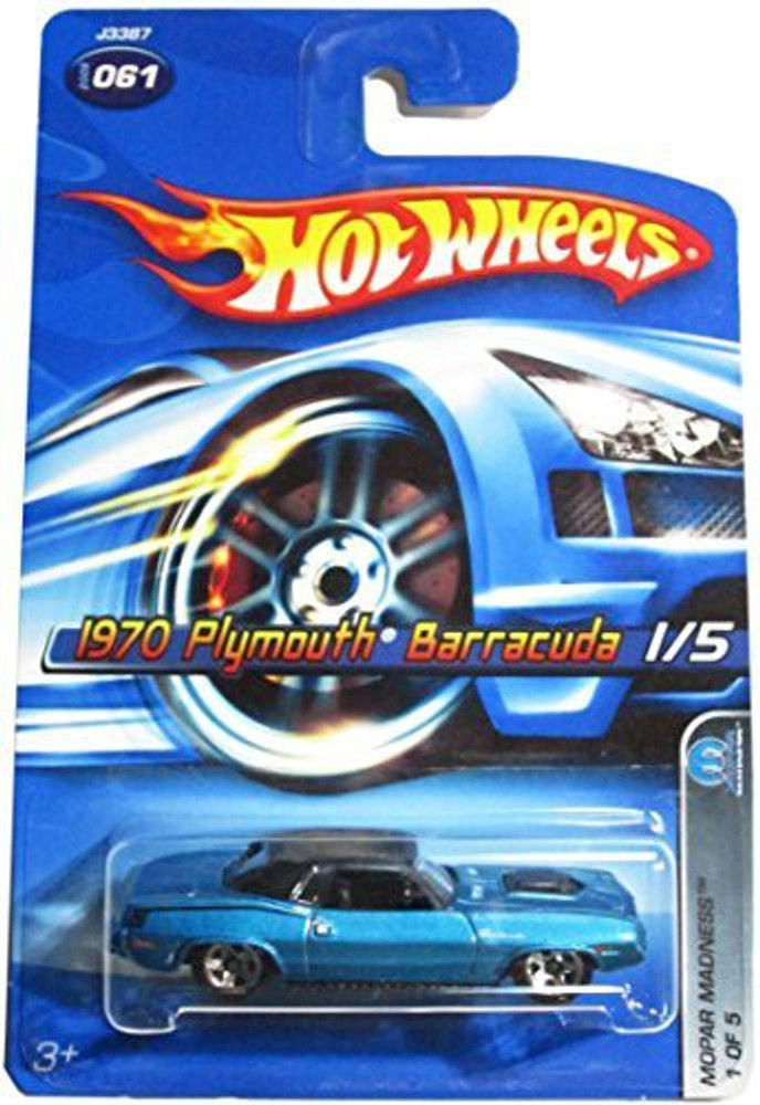 Hot wheels top plymouth barracuda