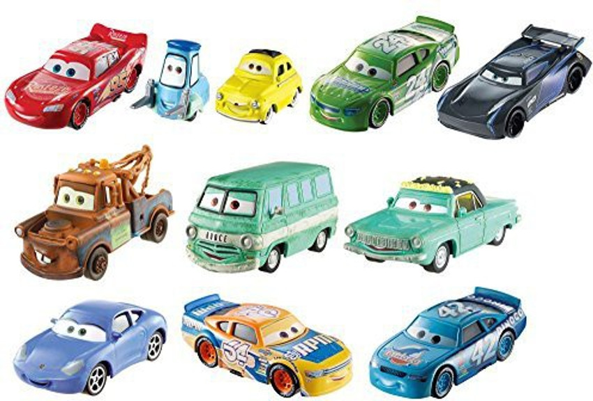 Cars 3 diecast 10 pack on sale