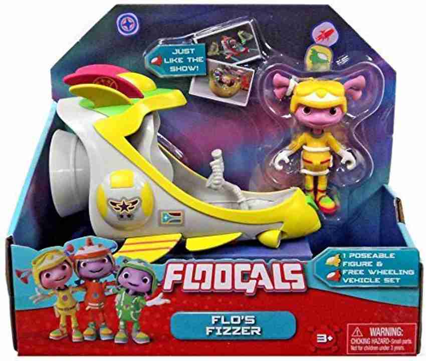 Just Play NEW Floogals FLO S FIZZER Figure with Vehicle Set Just Like The Show NEW Floogals FLO S FIZZER Figure with Vehicle Set Just Like The Show