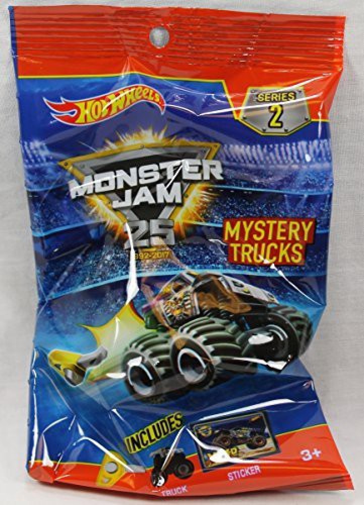 Hot Wheels - Monster Trucks Mini Mystery Trucks Series 2 Blind Box  (BBGPB72)