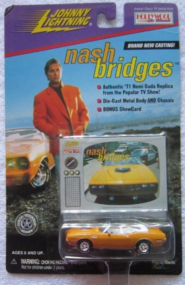 Generic JOHNNY LIGHTNING NASH BRIDGES '71 CUDA DIECAST CAR 1:64 - JOHNNY  LIGHTNING NASH BRIDGES '71 CUDA DIECAST CAR 1:64 . shop for Generic  products in India. | Flipkart.com