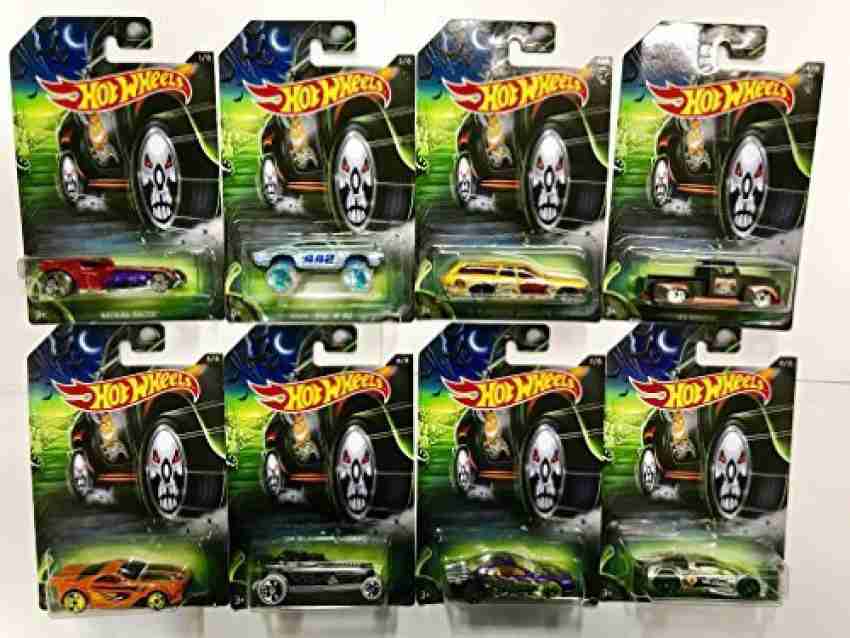 Hot Wheels Halloween 2017 Exclusive Complete Set of 8 Cars