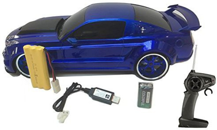 Xq Toys 1 10 1 10 Scale Ford Mustang R C Vehicle Blue