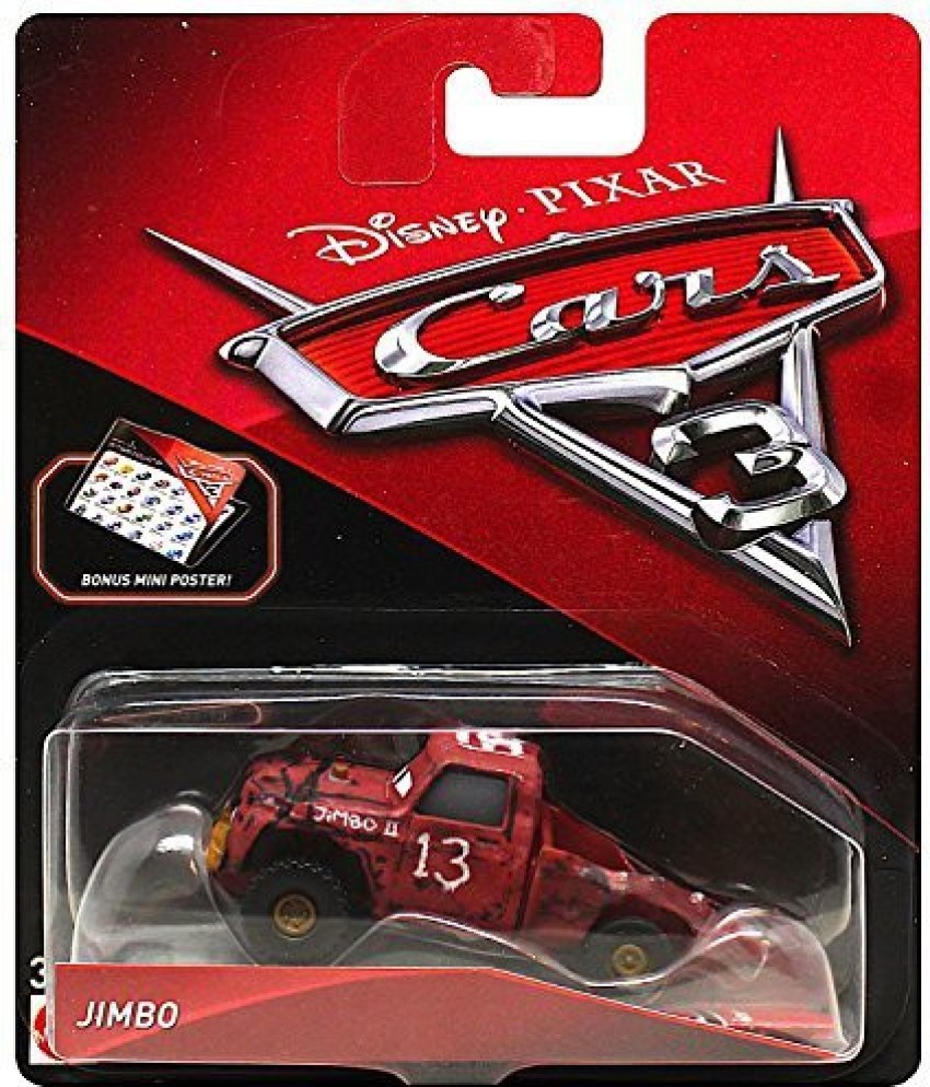 Disney Cars 3 Jimbo 1 55 Scale . shop for Die Cast products in India