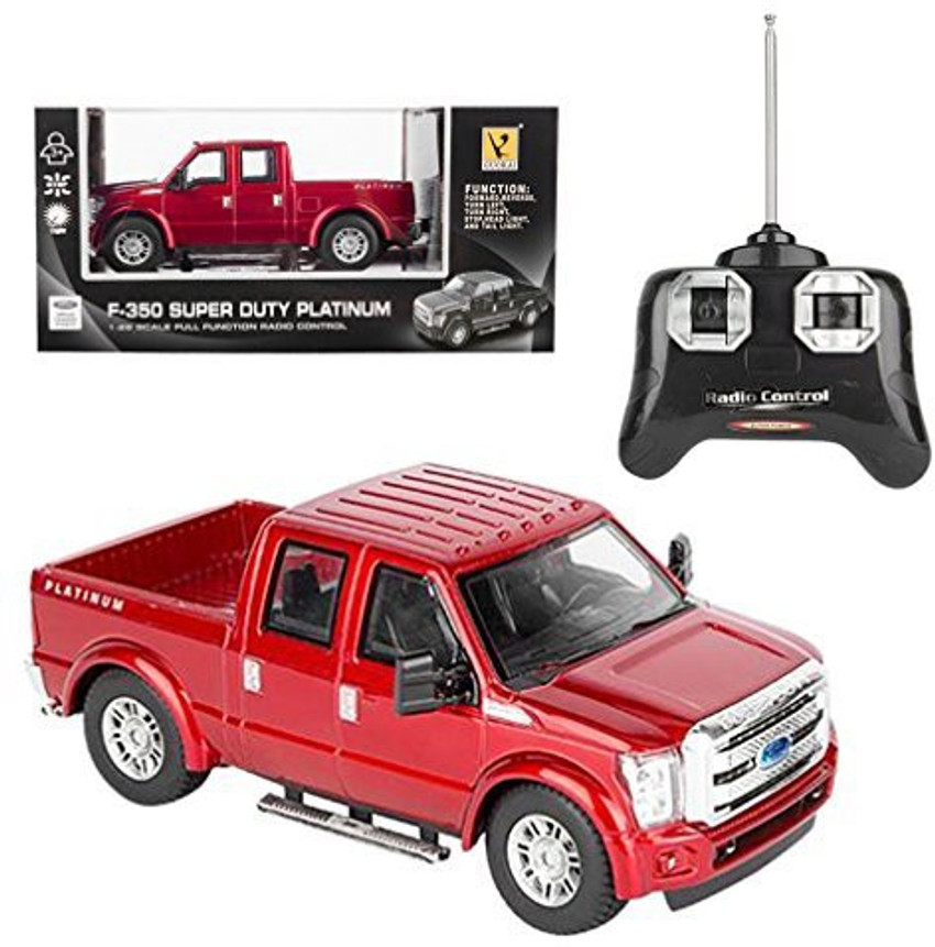 Liberty Imports RC Ford F 350 Super Duty Pick Up Truck Full Function R C Radio Remote Control Car 1 28 Scale RC Ford F 350 Super Duty Pick Up Truck Full Function R C Radio