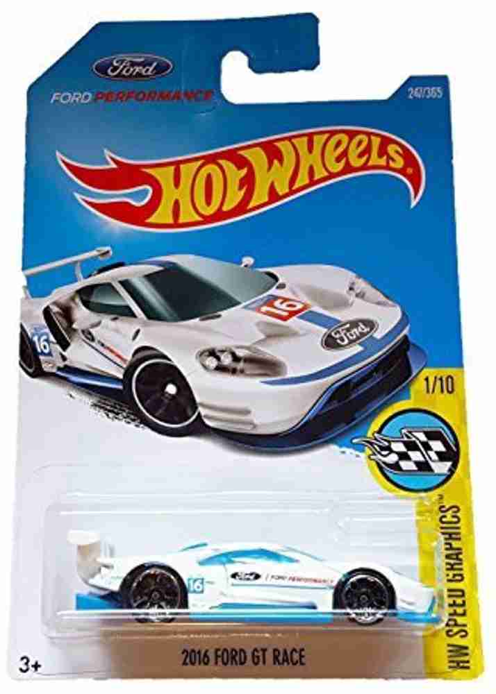 Hot wheels 16 top ford gt race