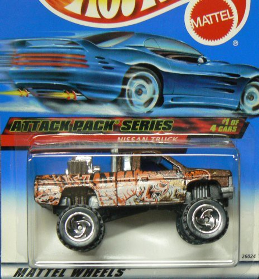 HOT WHEELS Attack Pack Series 1 Nissan Truck 2000 21 Collectible
