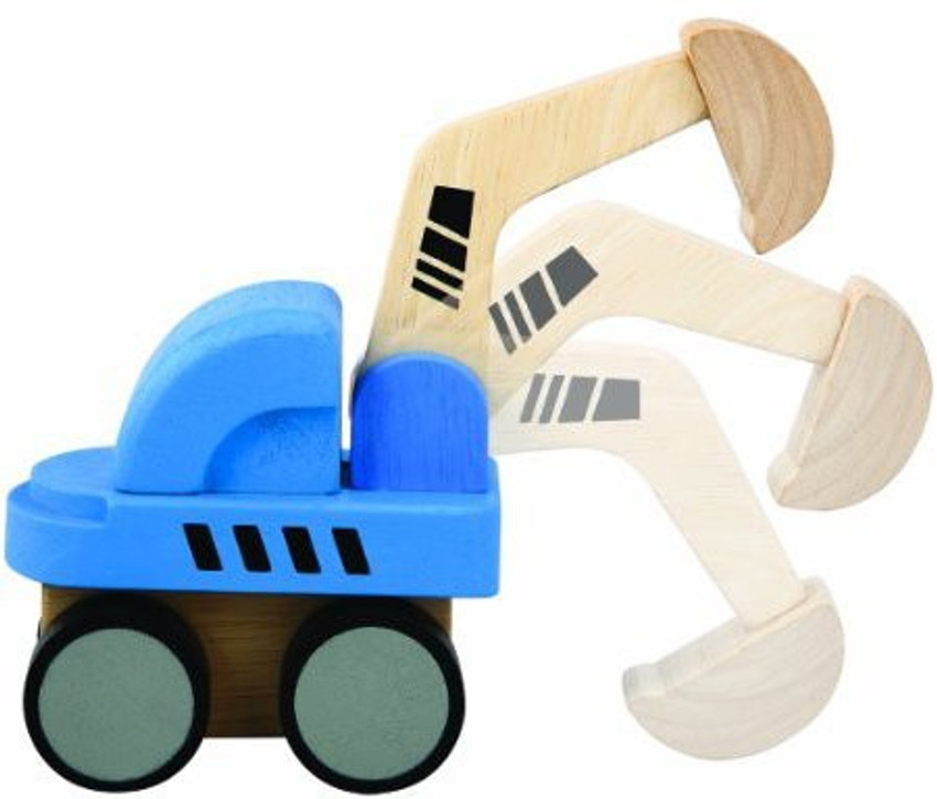 PLAN TOYS Mini Excavator Mini Excavator . shop for PLAN TOYS