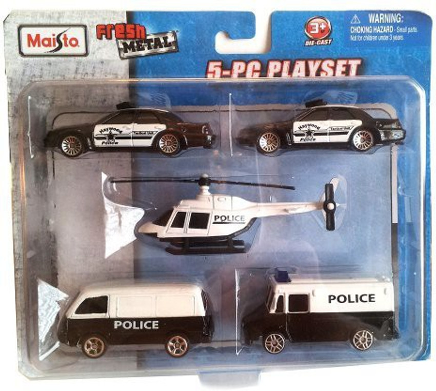Maisto police outlet car