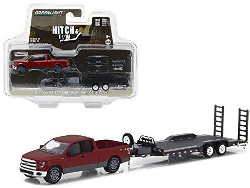 Truck store with hitch