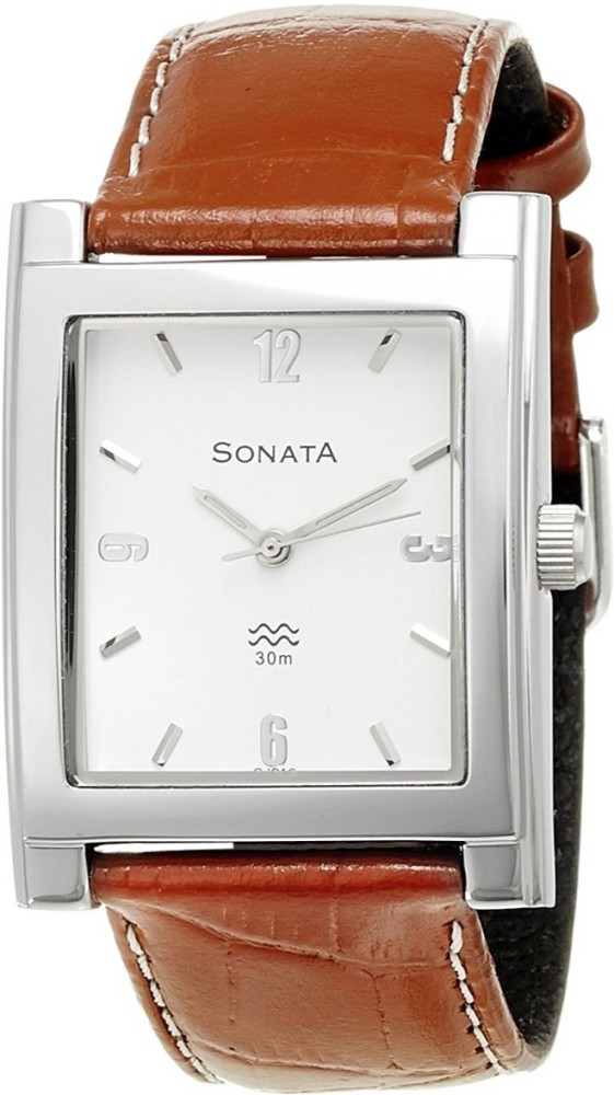 Buy SONATA Yuva Analog Watch For Men NK7925SL03AC Online