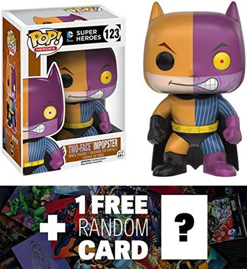 Dc Universe Batman Two Face Imposter Funko Pop X Vinyl Figure