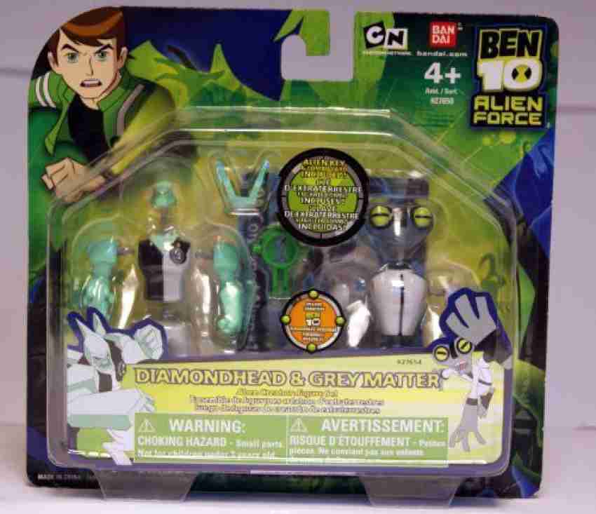 Ben 10 Alien Head - Grey Matter