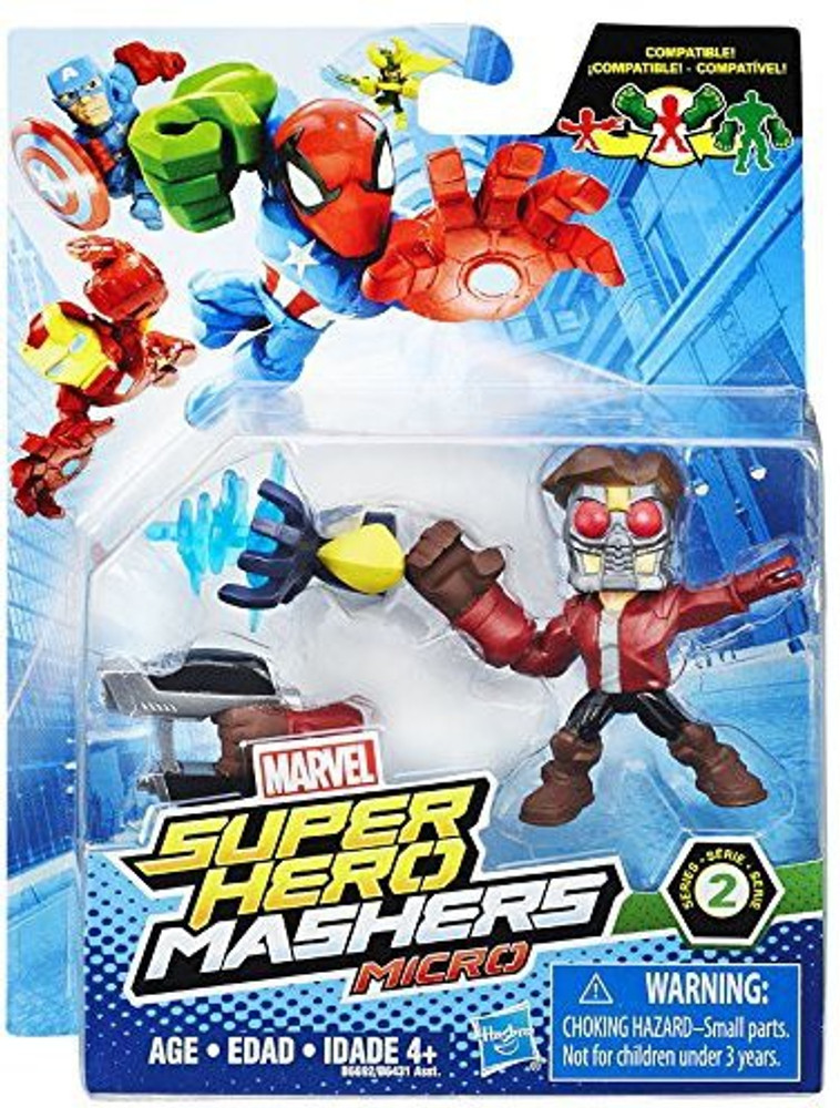 MARVEL Super Hero Mashers Micro Series 2 Star Lord 2 Action Figure