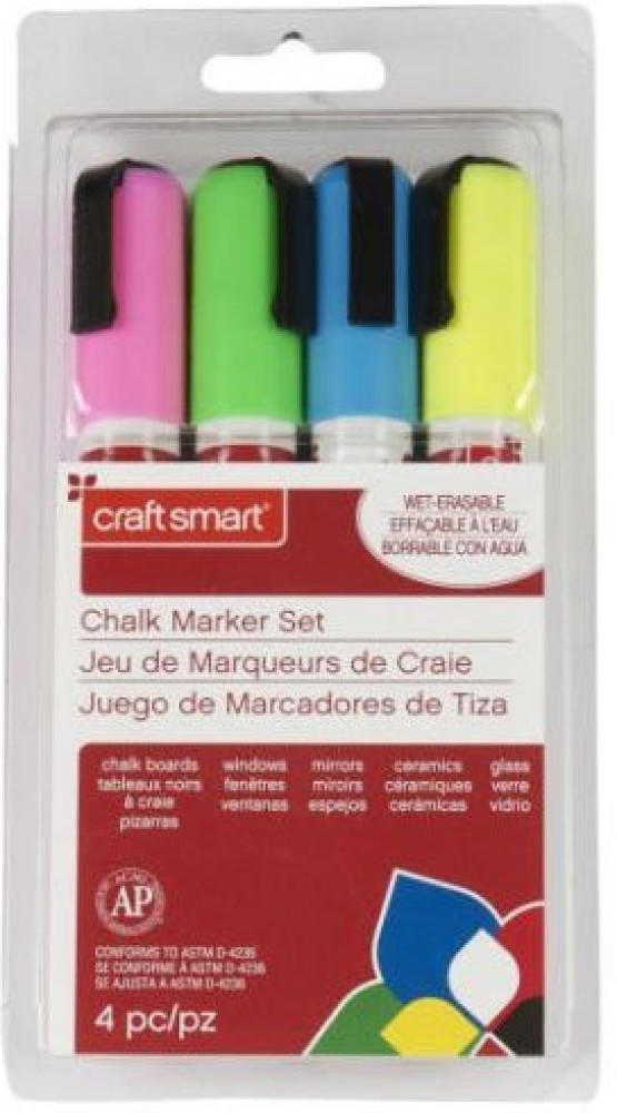 Chalk Marker Set, Fluorescent by Craft Smart