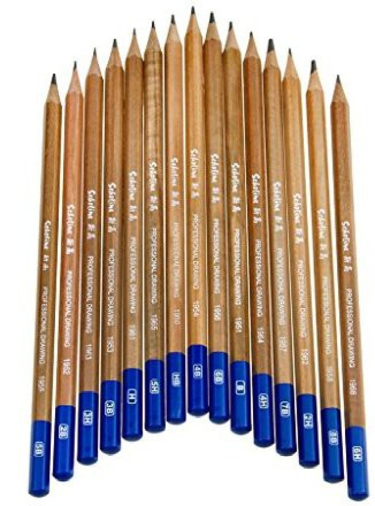 15PCS Drawing Pencils Sketch Set & color pencil drawing