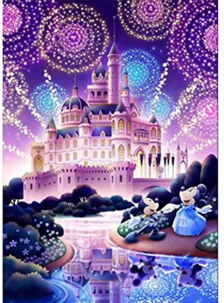 DIY 5D Crystal Rhinestone Diamond Painting Kit - Disney Princess