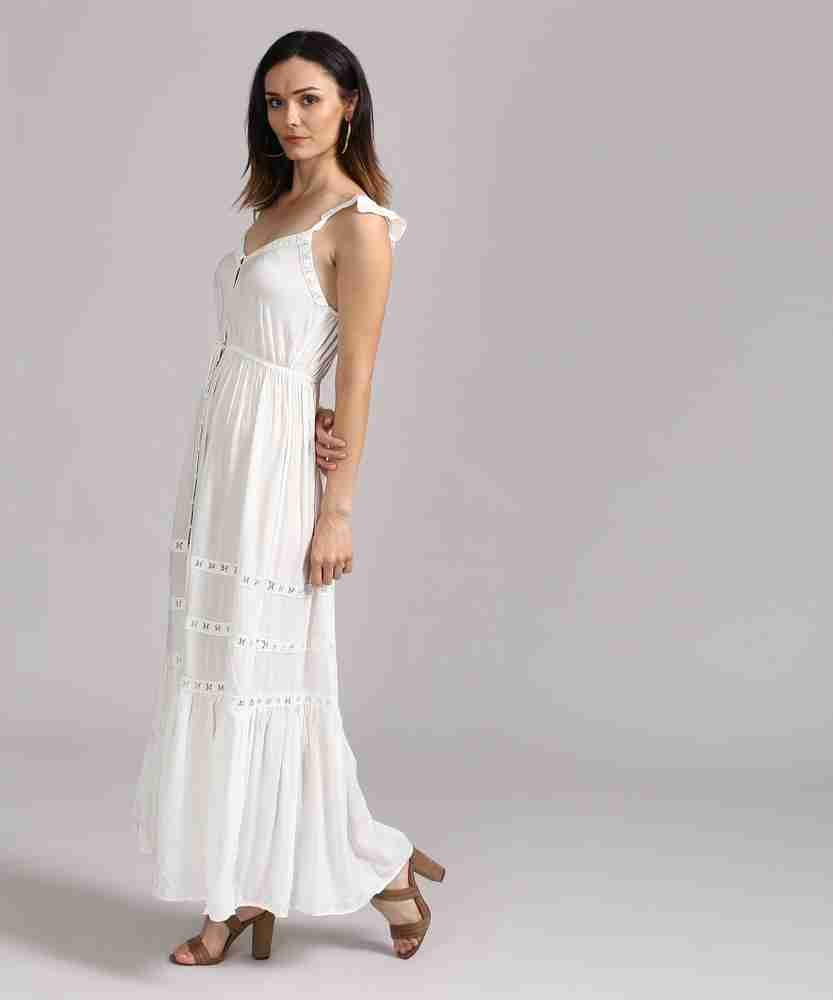 FOREVER 21 Women Maxi White Dress Buy CREAM FOREVER 21 Women