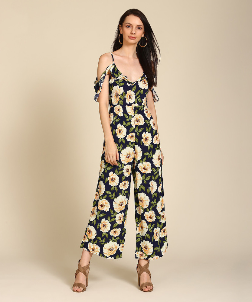 Forever 21 floral jumpsuit deals