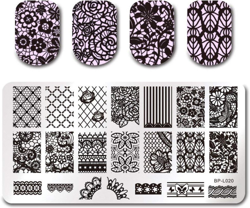Bombastic Logo Nail Stamping Plate - Price in India, Buy Bombastic Logo Nail  Stamping Plate Online In India, Reviews, Ratings & Features