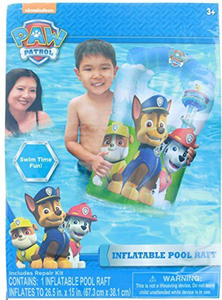 PAW PATROL Nickelodeon Inflatable Pool Raft Nickelodeon