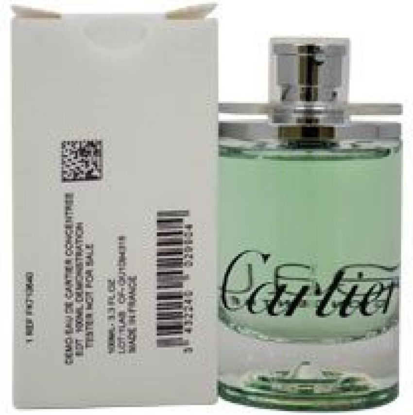 Buy Cartier Eau De Concentree Edt Spray Tester Perfume 100 ml