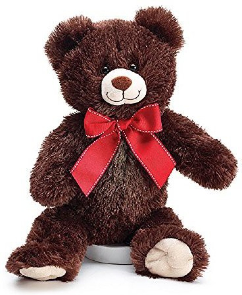 Burton Burton Brown Teddy Bear Red Ribbon 12 Inch 12 inch