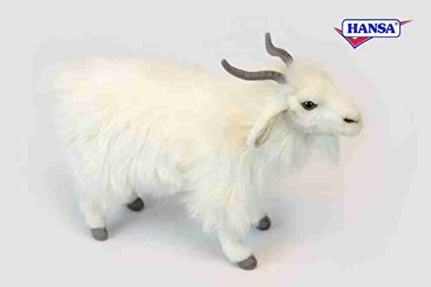 Hansa Turkish Goat Plush White 11.81 inch Turkish Goat Plush