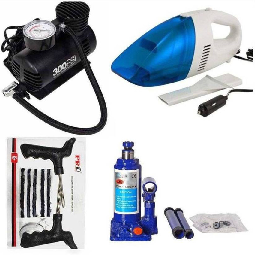 Car air pump and vacuum cleaner combo discount
