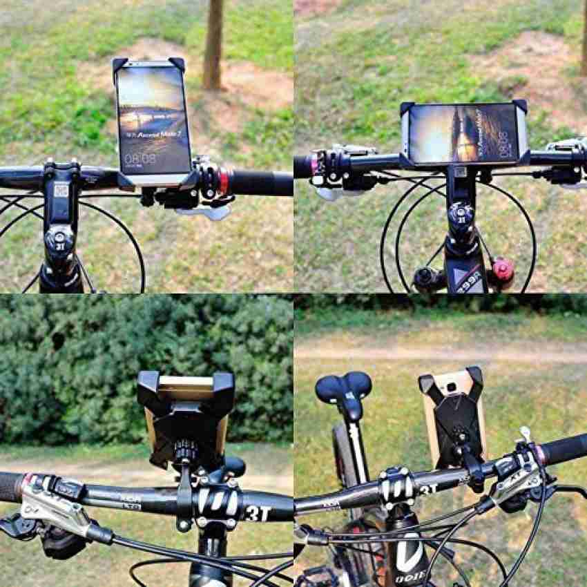 Silicon Rubber Bike Mototcycle Bicycle Mobile Phone Holder Mount Stand 360  Degree Rotation Perfect at Rs 256/piece, Saket, New Delhi