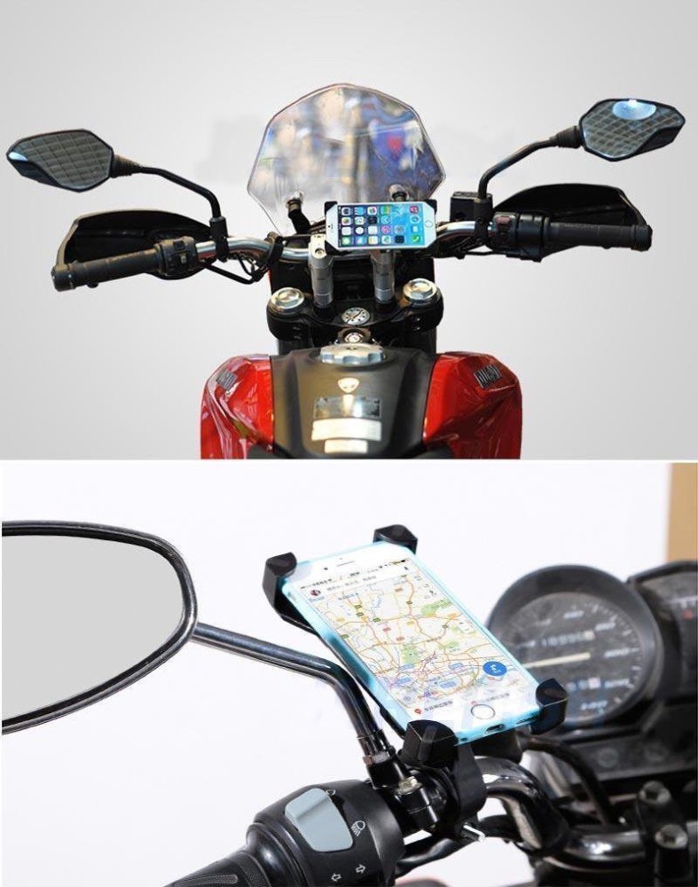 Buy Genuine Universal Bike Phone Mount with Anti Shake and Stable Cradle  Clamp with 360° Rotation, Bicycle Motorcycle Bike Mobile Holder for All  Size Mobile Phones Bike Mobile Holder Price in India 