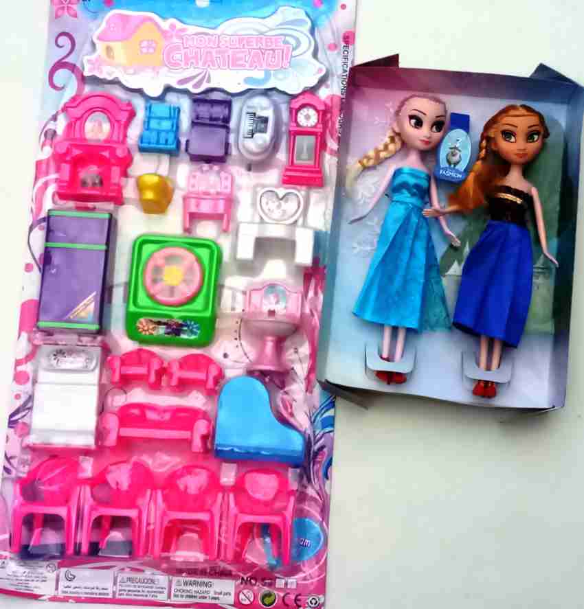 Doll house deals elsa and anna