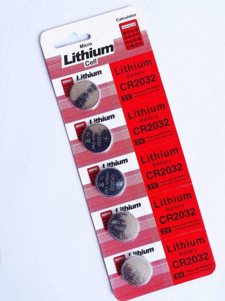 PAC Micro Lithium Cell CR2032 Coin 3v Computer Motherboard CMOS