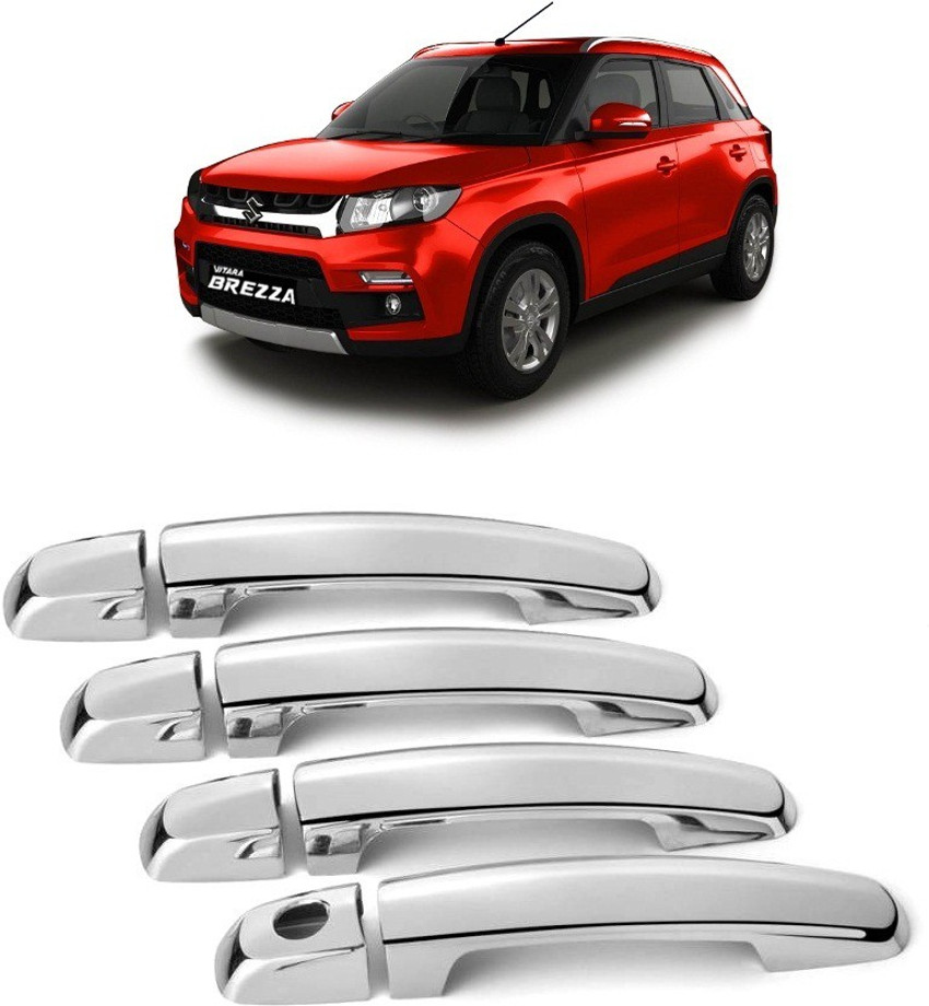 Brezza chrome store door handles