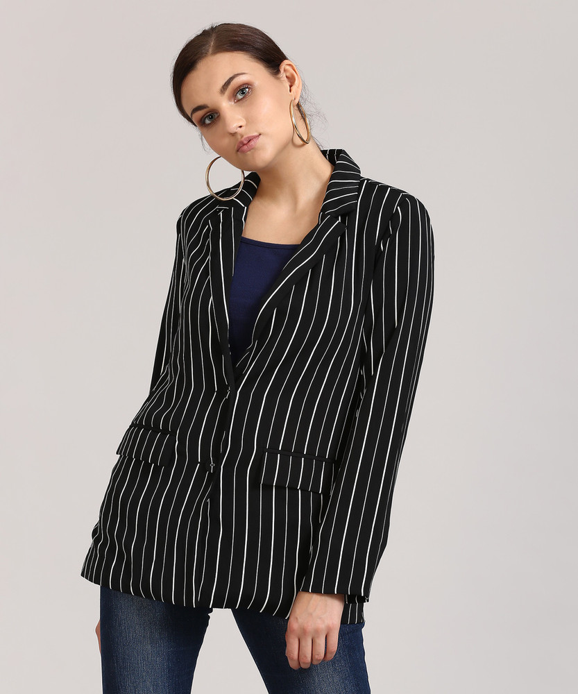 Forever 21 striped jacket sales