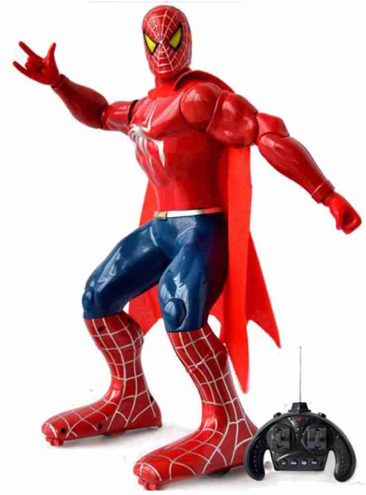 IndusBay Big Size 12 Inches R C Spiderman Action Figure Remote