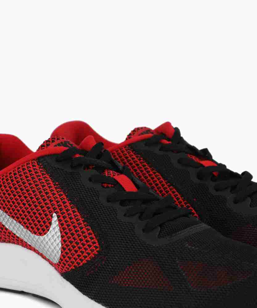NIKE REVOLUTION 3 Running Shoes For - Buy UNIVERSITY RED / METALLIC SILVER - BLACK NIKE REVOLUTION 3 Running For Men Online at Best Price - Shop Online for Footwears in | Flipkart.com