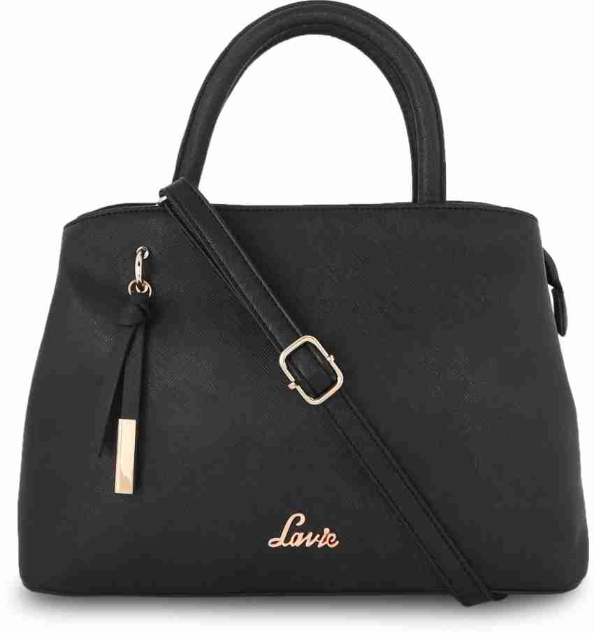 Buy LAVIE Women Black Satchel BLACK Online Best Price in India