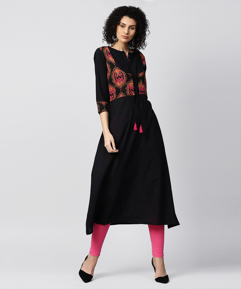 Nayo Women Printed Anarkali Kurta Buy Nayo Women Printed